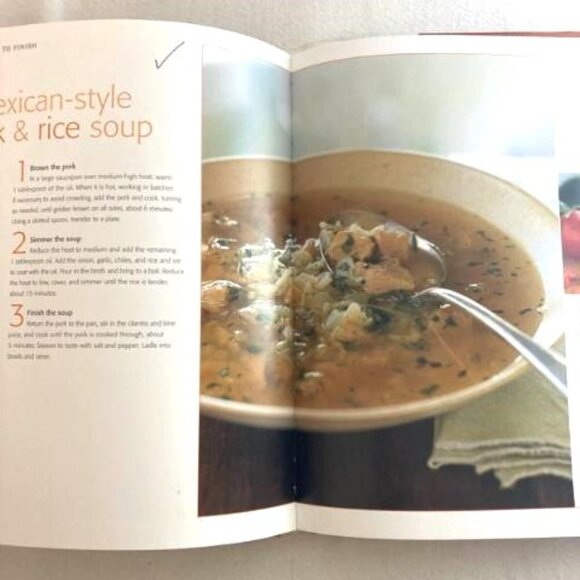 Williams Sonoma Cookbooks Lot of 2 Year-Round Roasting & Soup: Food Made Fast - Picture 9 of 9